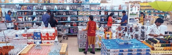 d mart mini supermarket